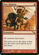 Mass Hysteria (LIST-99/306) - The List