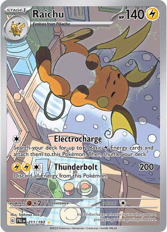 Raichu - 211/193 211 - SV02 Paldea Evolved Holofoil