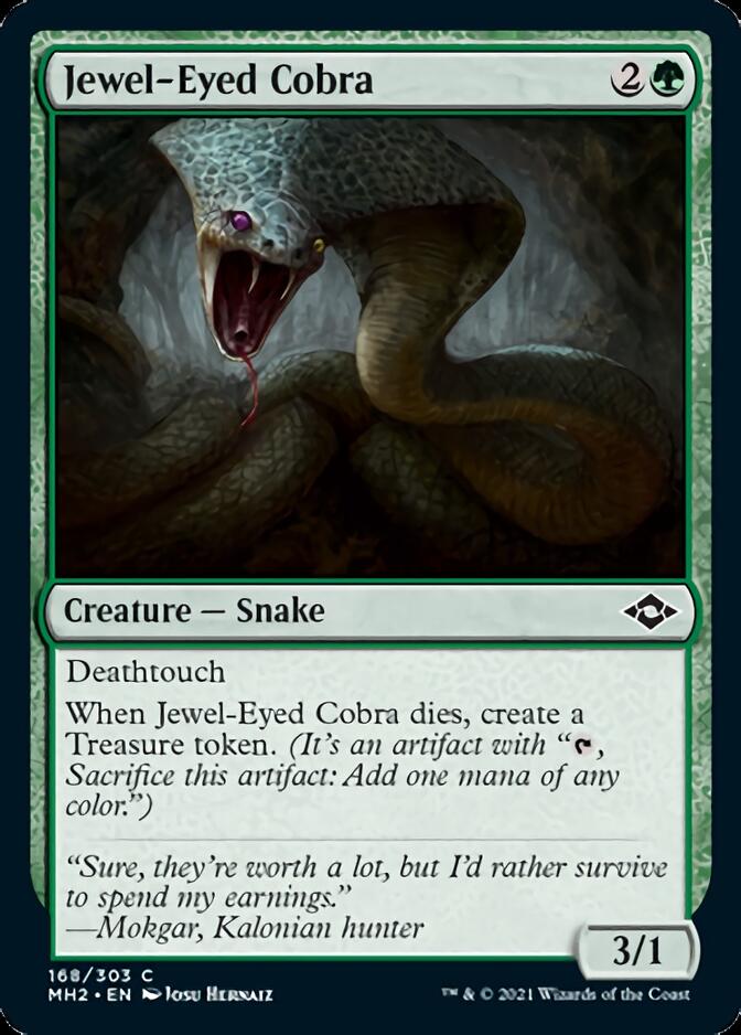 Jewel-Eyed Cobra (MH2-168) - Modern Horizons 2