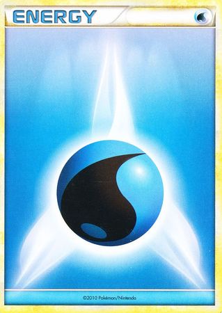 Water Energy (2010 Unnumbered HGSS Style Non-Holo) - League & Championship Cards