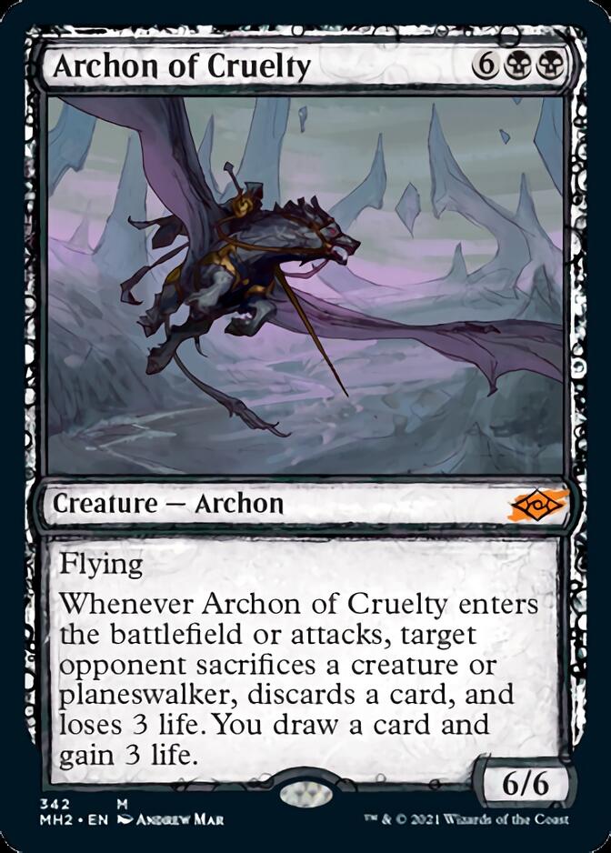 Archon of Cruelty (Showcase) (MH2-342) - Modern Horizons 2: (Showcase)