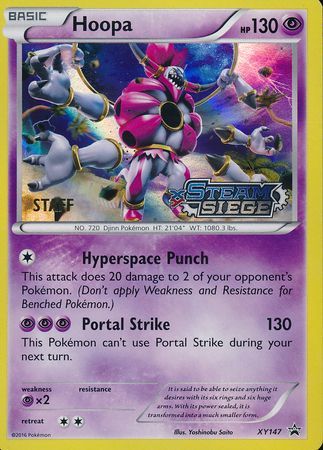 Hoopa - XY147 (Prerelease) [Staff] - XY Promos Holofoil