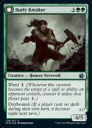 Burly Breaker (MID-174) - Innistrad: Midnight Hunt: (Double Faced Transform)