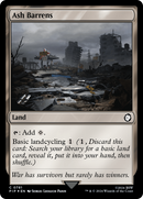 Ash Barrens (Surge Foil) (PIP-781) - Fallout Foil