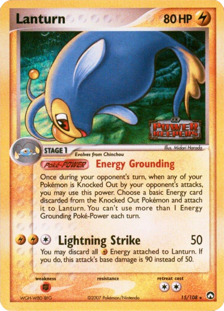 Lanturn/108 - Power Keepers Reverse Holofoil