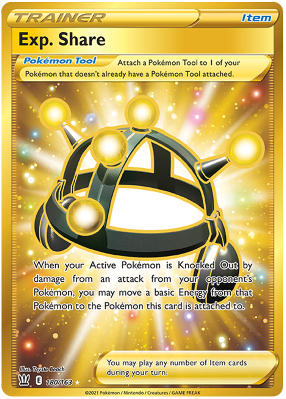 Exp. Share (Secret) 180/163 - SWSH05 Battle Styles Holofoil