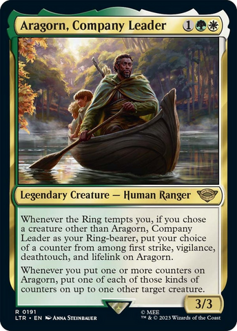 Aragorn, Company Leader (LTR-191) - The Lord of the Rings: Tales of Middle-earth