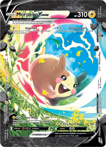Morpeko V-UNION (SWSH215-218) - Jumbo Cards Holofoil