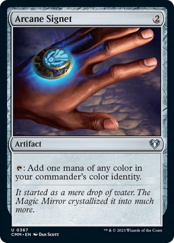 Arcane Signet (CMM-367) - Commander Masters