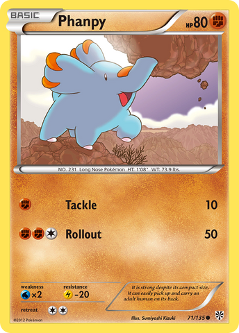 Phanpy/135 - Plasma Storm