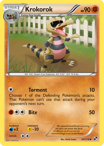 Krokorok/114 - Black and White