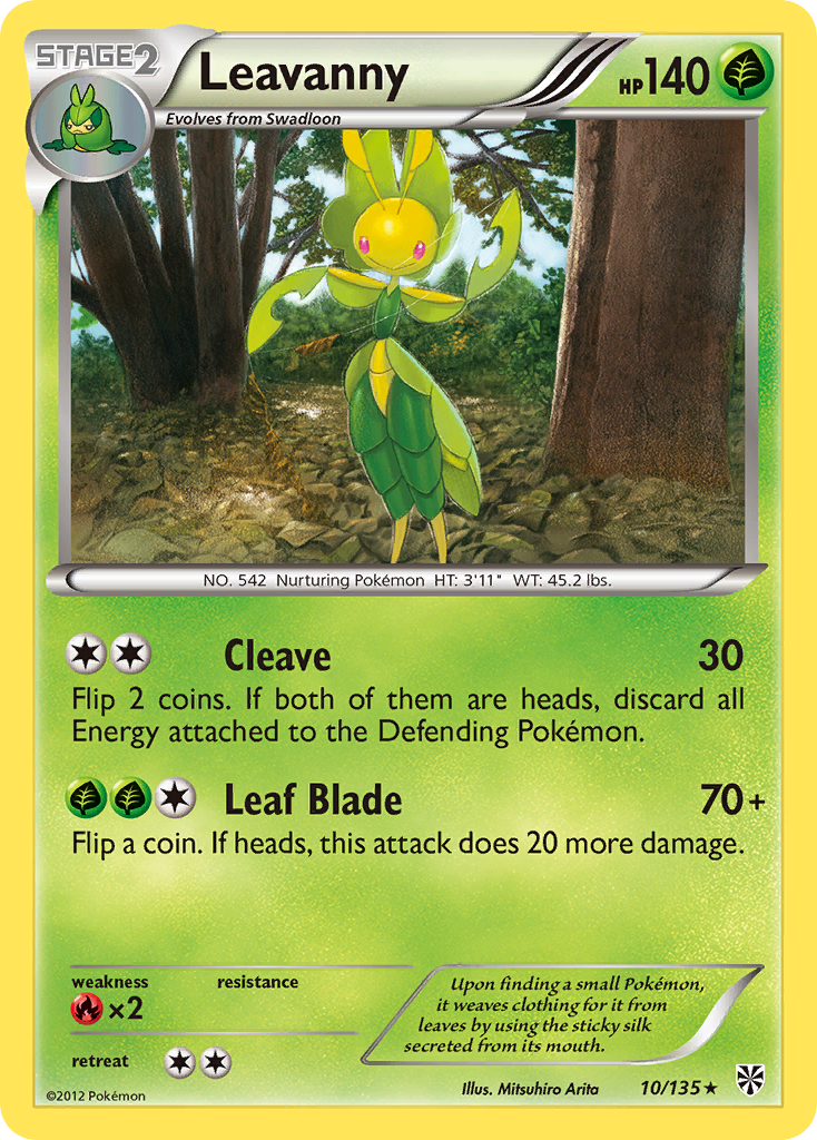 Leavanny/135 - Plasma Storm
