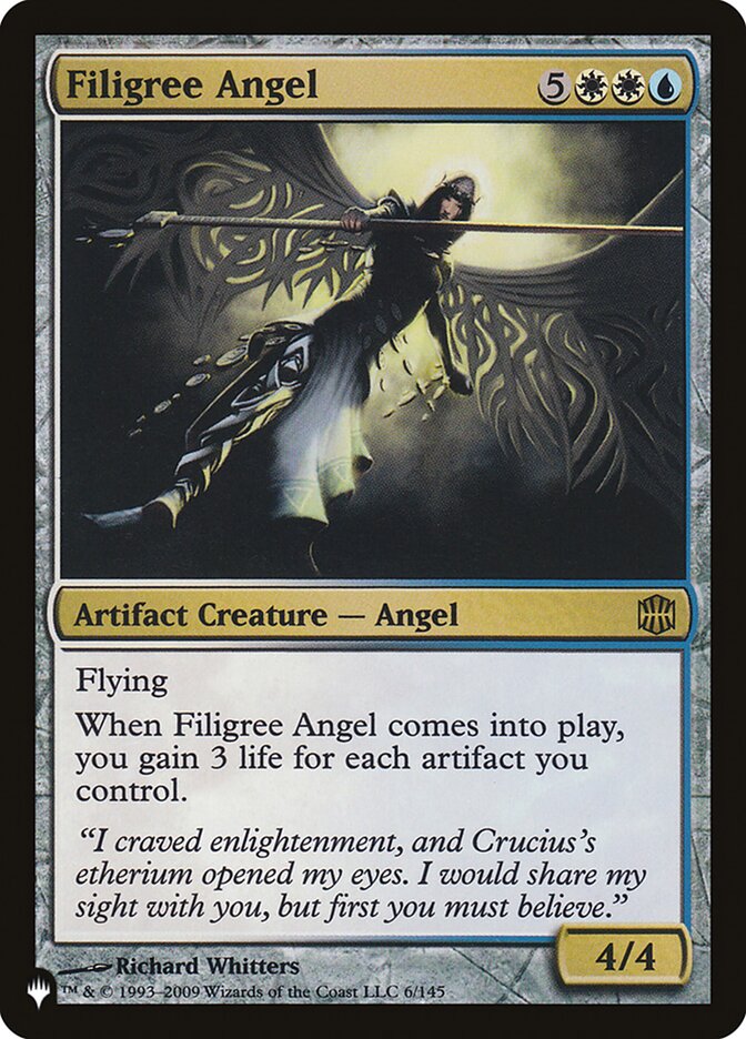 Filigree Angel (LIST-6/145) - The List