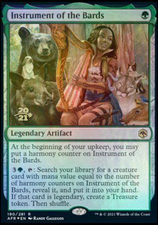 Instrument of the Bards (PRE-190) - Adventures in the Forgotten Realms Promos Foil