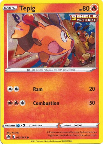 Tepig - 023/163 (Cosmos Holo) 23 - Miscellaneous Cards & Products Holofoil