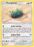 Dunsparce 110/168 - SM  Celestial Storm