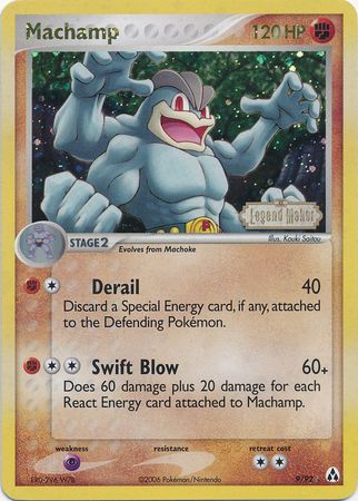 Machamp/92 - Legend Maker Reverse Holofoil