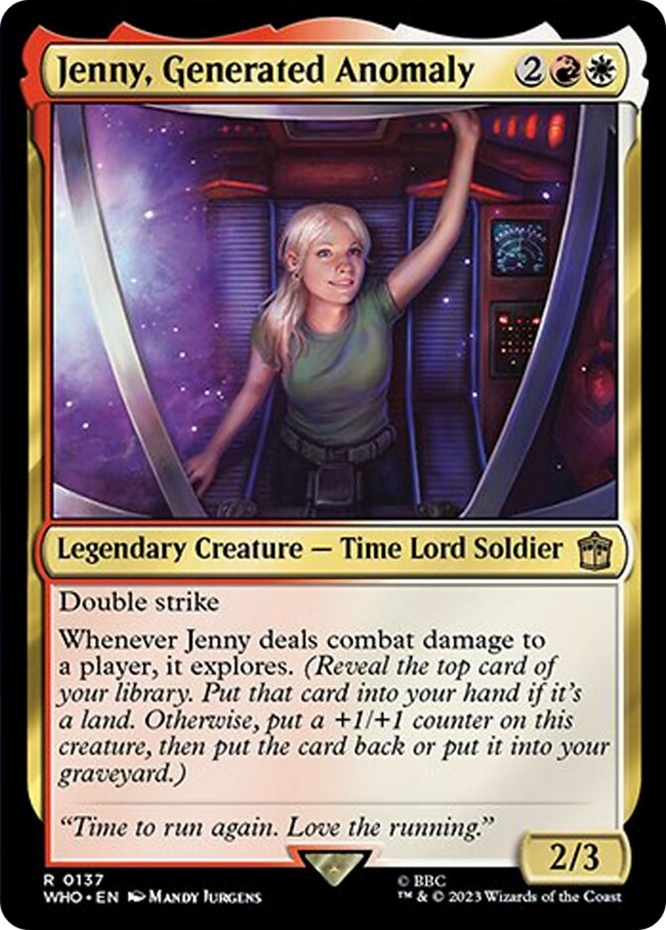 Jenny, Generated Anomaly (WHO-137) - Doctor Who