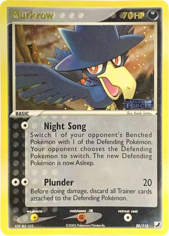 Murkrow/115 - Unseen Forces Reverse Holofoil