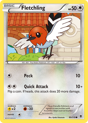 Fletchling/119 - XY  Phantom Forces