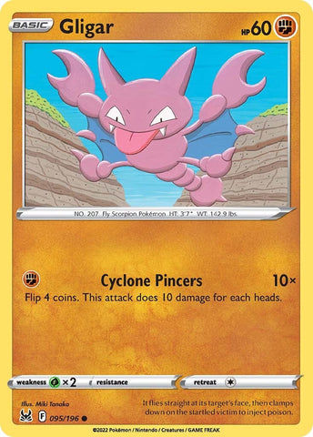 Gligar 95/196 - SWSH11 Lost Origin