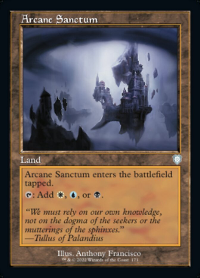 Arcane Sanctum (Retro Frame) (BRC-173) - The Brothers' War Commander