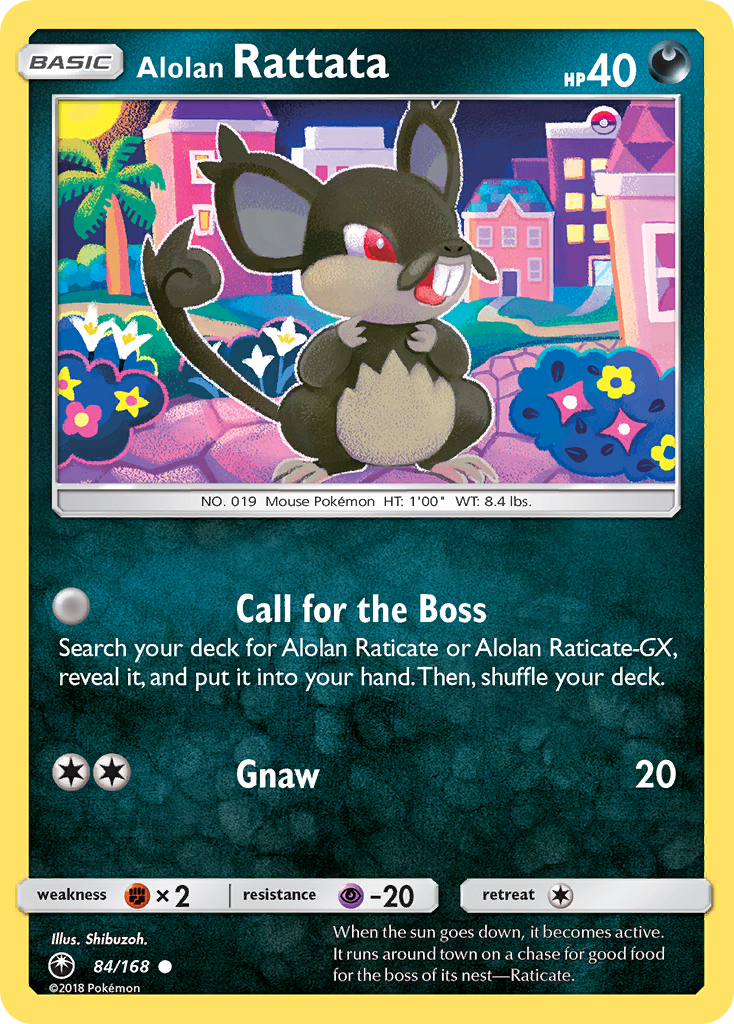 Alolan Rattata 84/168 - SM  Celestial Storm