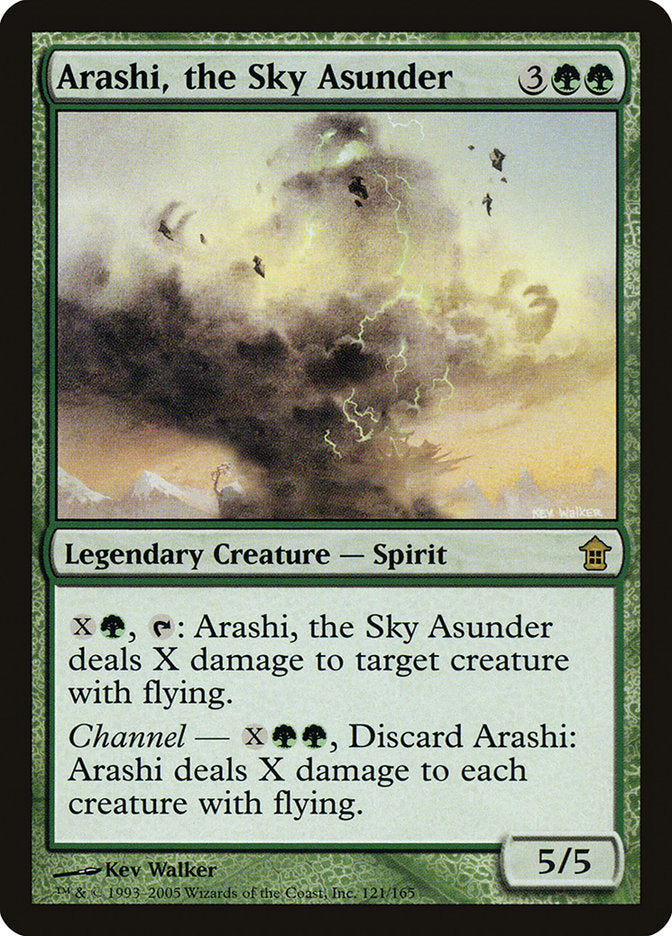 Arashi, the Sky Asunder (SOK-121) - Saviors of Kamigawa