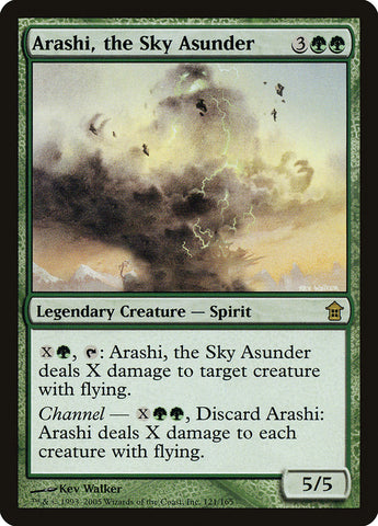 Arashi, the Sky Asunder (SOK-121) - Saviors of Kamigawa