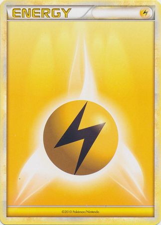 Lightning Energy (2010 Unnumbered HGSS Style Non-Holo) - League & Championship Cards