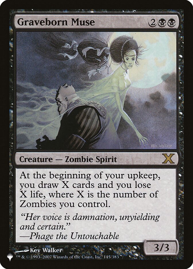 Graveborn Muse (LIST-145/383) - The List