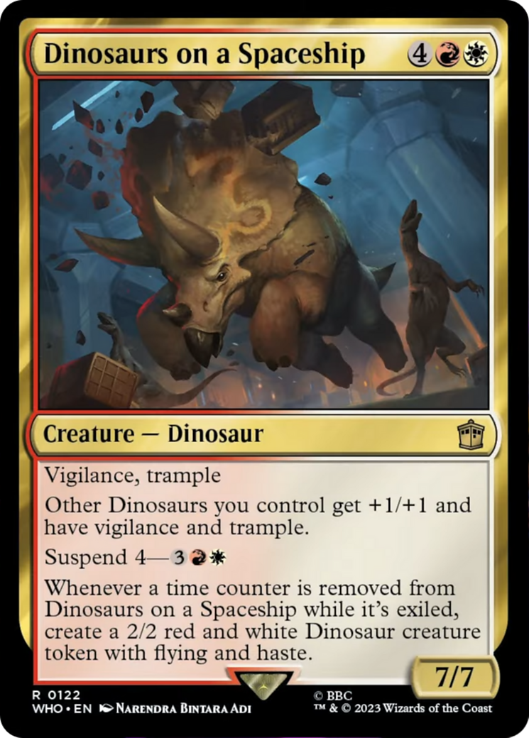 Dinosaurs on a Spaceship (WHO-122) - Doctor Who