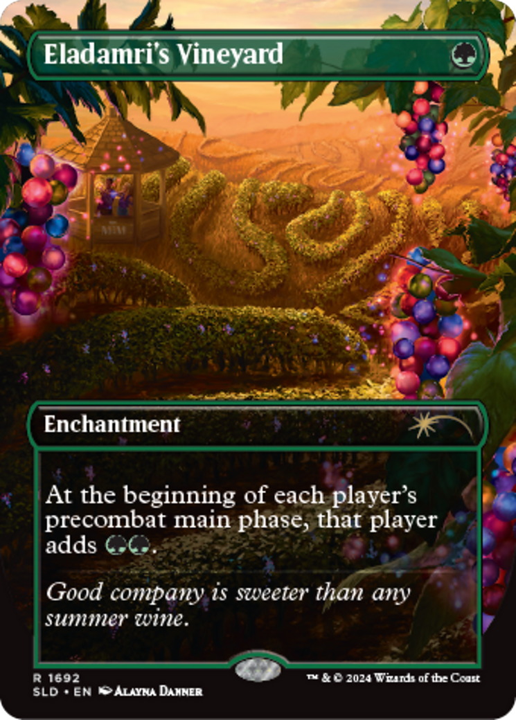 Eladamri's Vineyard (SLD-1692) - Secret Lair Drop (Borderless)
