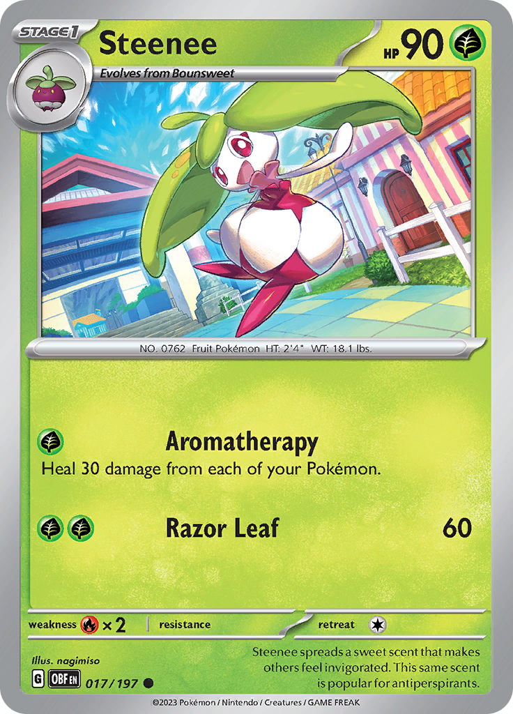 Steenee 17 - SV03 Obsidian Flames