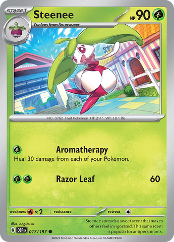 Steenee 17 - SV03 Obsidian Flames