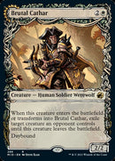 Brutal Cathar (Showcase) (MID-286) - Innistrad: Midnight Hunt: (Showcase, Double Faced Transform)