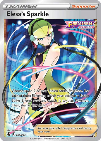 Elesa's Sparkle (Full Art) 260/264 - SWSH08 Fusion Strike Holofoil