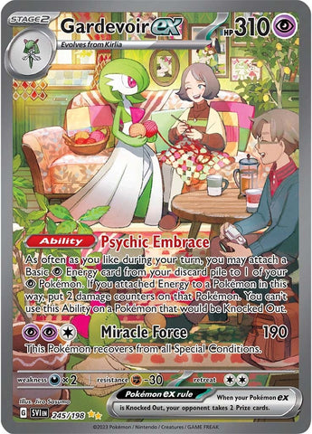 Gardevoir ex - 245/198 245 - SV01 Scarlet & Violet Base Set Holofoil