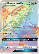 Kommo-o GX (Secret)/145 - SM  Guardians Rising Holofoil