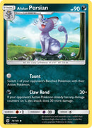 Alolan Persian - 79/149 (Cosmos Holo) - Blister Exclusives Holofoil