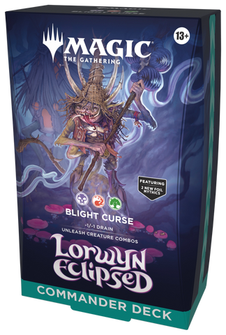 Lorwyn Eclipsed Commander Deck Blight Curse