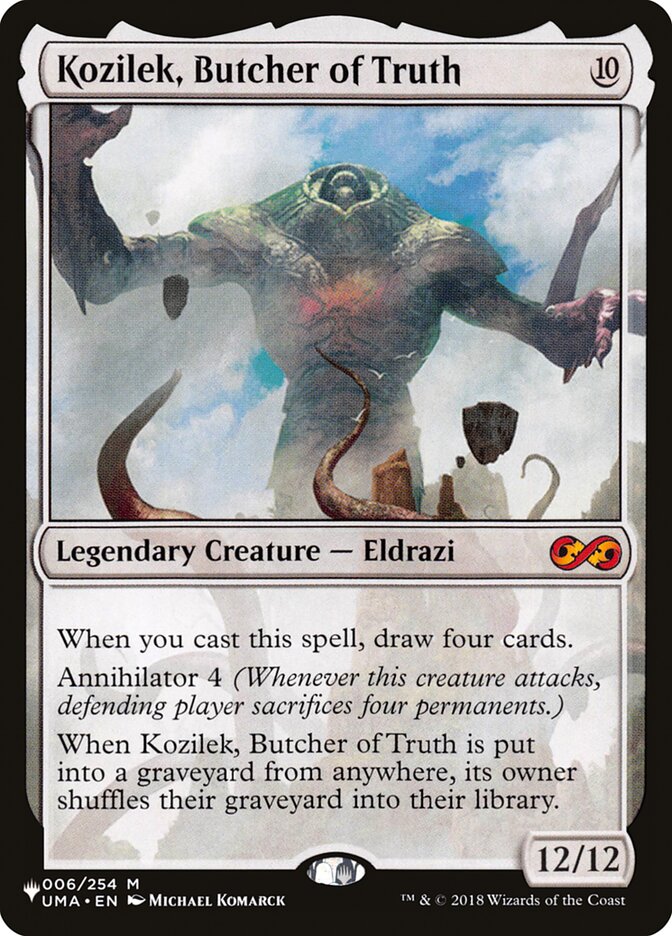 Kozilek, Butcher of Truth (LIST-006/254) - The List