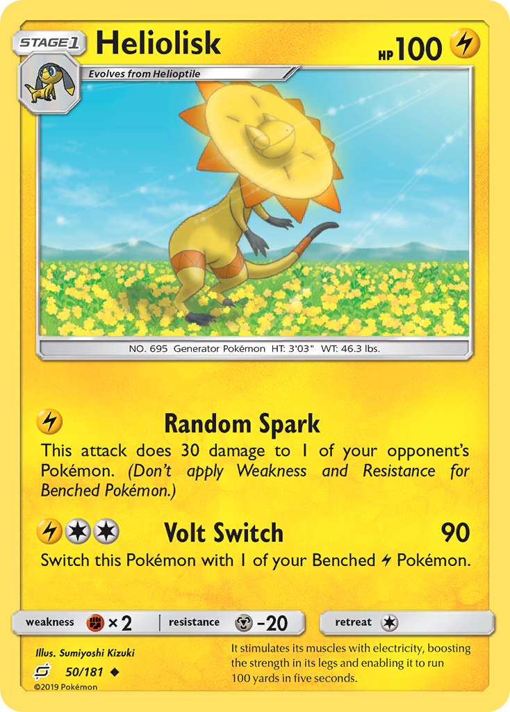 Heliolisk 50/181 - SM  Team Up