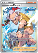 Rapid Strike Style Mustard (Full Art) 162/163 - SWSH05 Battle Styles Holofoil