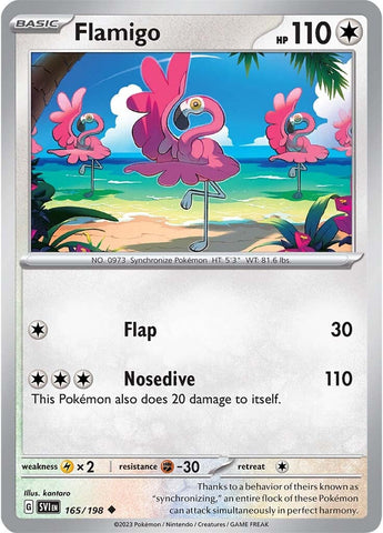 Flamigo 165 - SV01 Scarlet & Violet Base Set