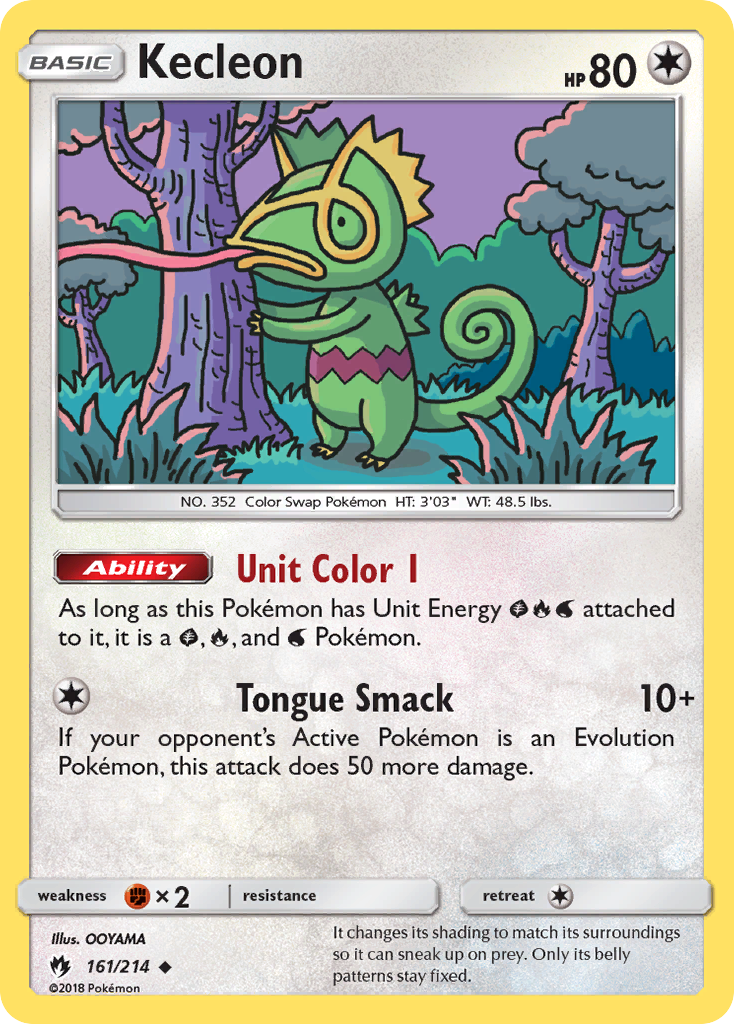 Kecleon (161)/214 - SM  Lost Thunder