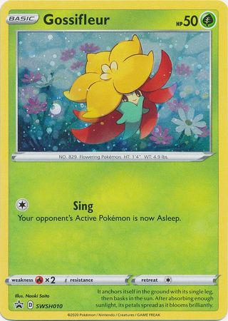 Gossifleur - SWSH010/307 - SWSH Sword & Shield Promo Cards Holofoil