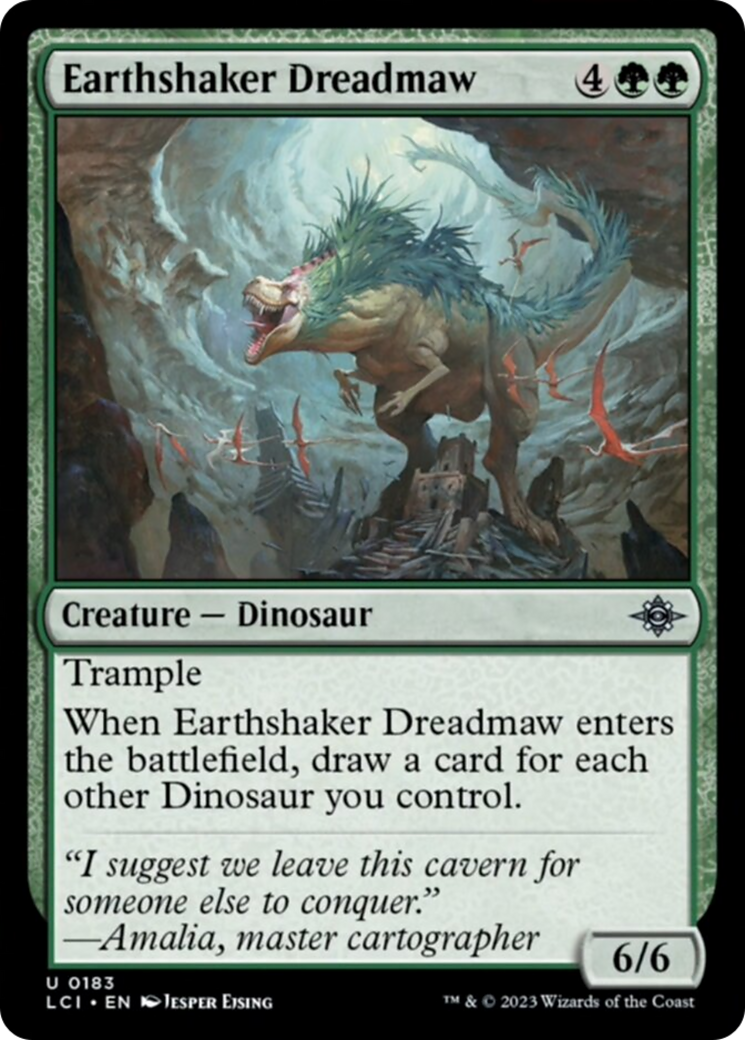 Earthshaker Dreadmaw (LCI-183) - The Lost Caverns of Ixalan