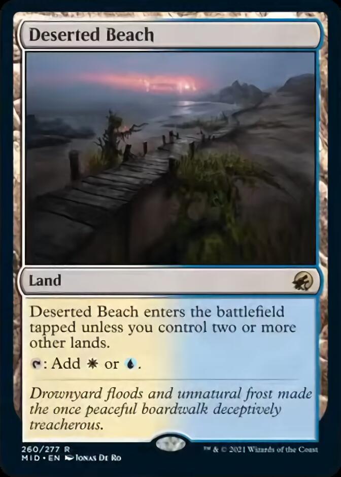Deserted Beach (MID-260) - Innistrad: Midnight Hunt