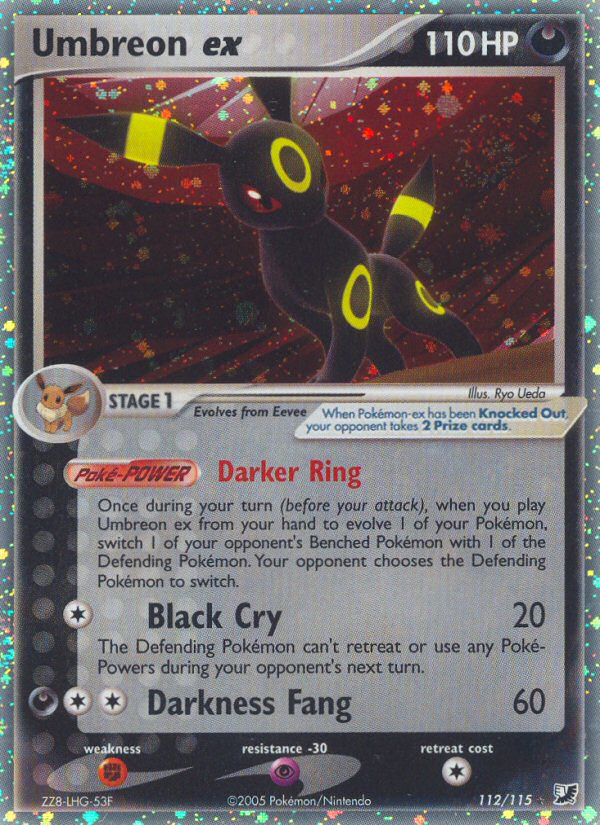 Umbreon ex/115 - Unseen Forces Holofoil